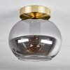 Apedo Lámpara de Techo - Cristal Latón, 1 luz