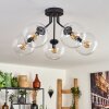 Gastor Lámpara de Techo - Cristal Transparente, 5 luces