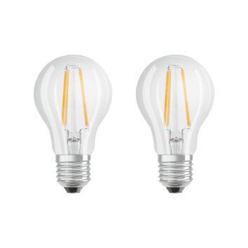 Osram LED E27 6 Watt 2700 Kelvin 806 Lúmenes paquete de 2