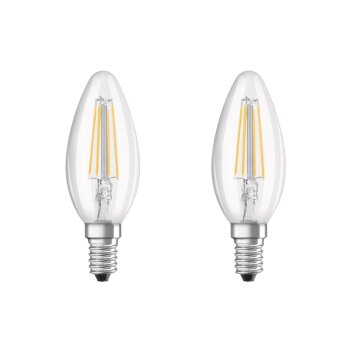 Osram LED E14 4 Watt 2700 Kelvin 470 Lúmenes paquete de 2