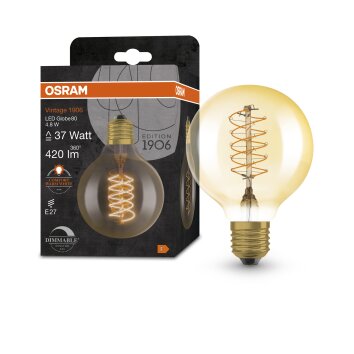 OSRAM Vintage 1906® LED E27 4,8 W 2200 Kelvin 420 Lumen