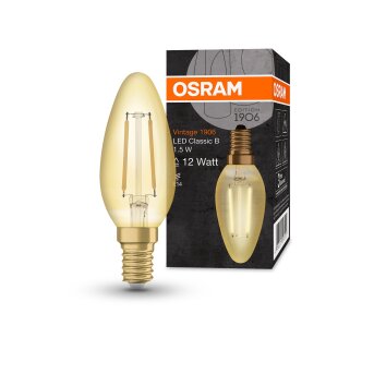 OSRAM Vintage 1906® LED E14 1,5 W 2400 Kelvin 120 Lumen