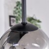 Chehalis Lámpara de Techo - Cristal Transparente, Ahumado, 5 luces