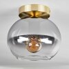 Apedo Lámpara de Techo - Cristal Latón, 1 luz