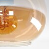 Apedo Lámpara de Techo - Cristal Latón, 1 luz