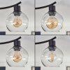 Koyoto Lámpara de Techo - Cristal Transparente, 4 luces