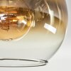 Koyoto Lámpara de Techo - Cristal dorado, Transparente, 4 luces