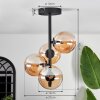 Chehalis Lámpara de Techo - Cristal Colores ámbar, 4 luces