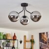 Koyoto Lámpara de Techo - Cristal Cromo, Ahumado, 3 luces