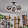 Koyoto Lámpara de Techo - Cristal Cromo, Ahumado, 3 luces