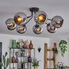 Koyoto Lámpara de Techo - Cristal Cromo, Ahumado, 7 luces