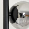 Remaisnil Lámpara de Pie - Cristal Transparente, Ahumado, 5 luces