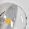 Chehalis Aplique - Cristal Transparente, Ahumado, 1 luz