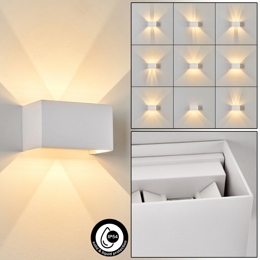 Tamarin Aplique para exterior LED Blanca, 1 luz main product photo