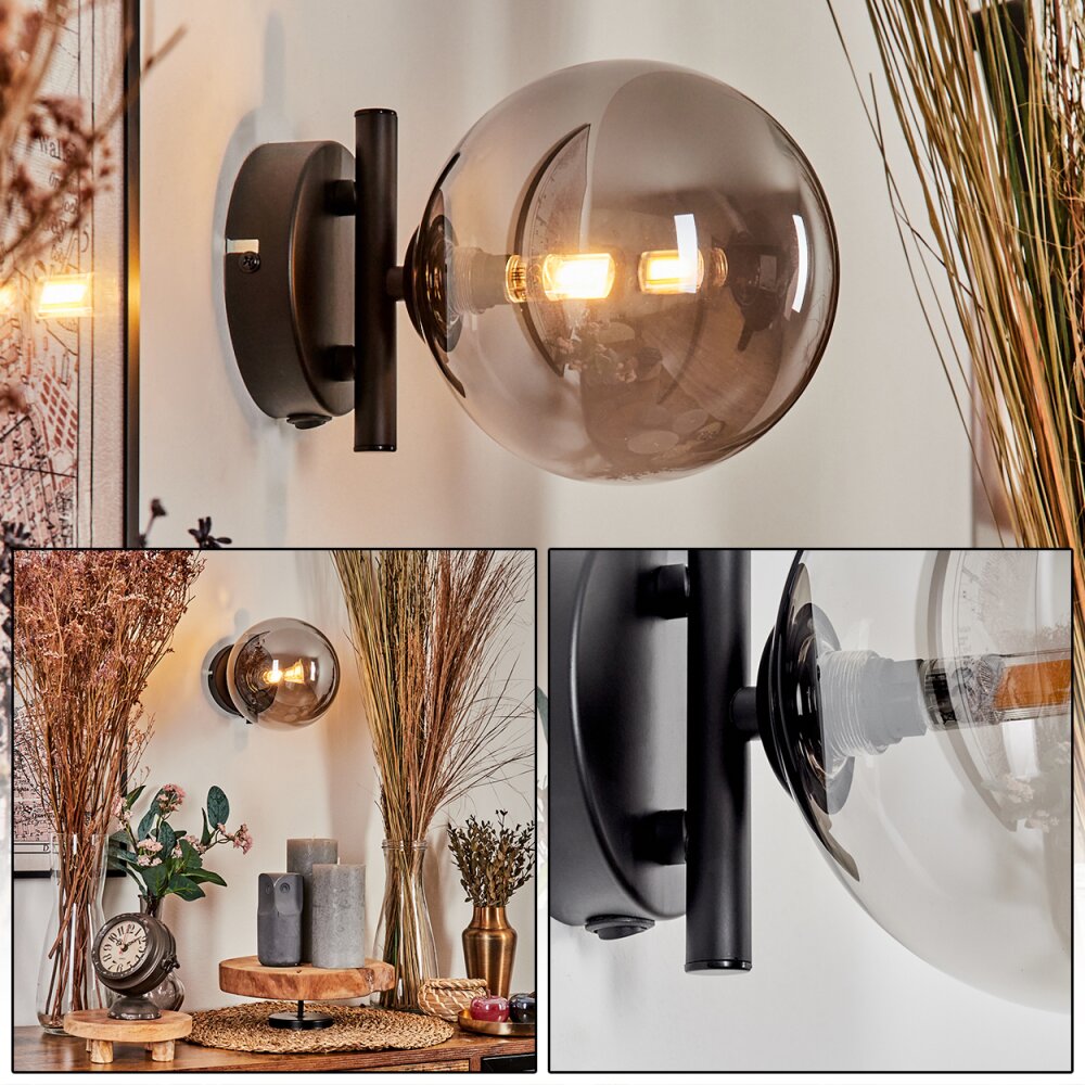 Chehalis Aplique - Cristal Ahumado, 1 luz main product photo