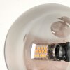 Remaisnil Lámpara de Pie - Cristal Ahumado, 3 luces