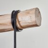 Soungou Lámpara Colgante Crudo, Negro, 4 luces
