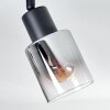 Leteque Lámpara de Techo Negro, 4 luces