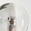 Remaisnil Lámpara de Pie - Cristal Transparente, Ahumado, 6 luces