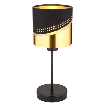 Globo OR Lámpara de mesa Negro, 1 luz