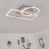 Buren Lámpara de Techo LED Níquel-mate, 1 luz