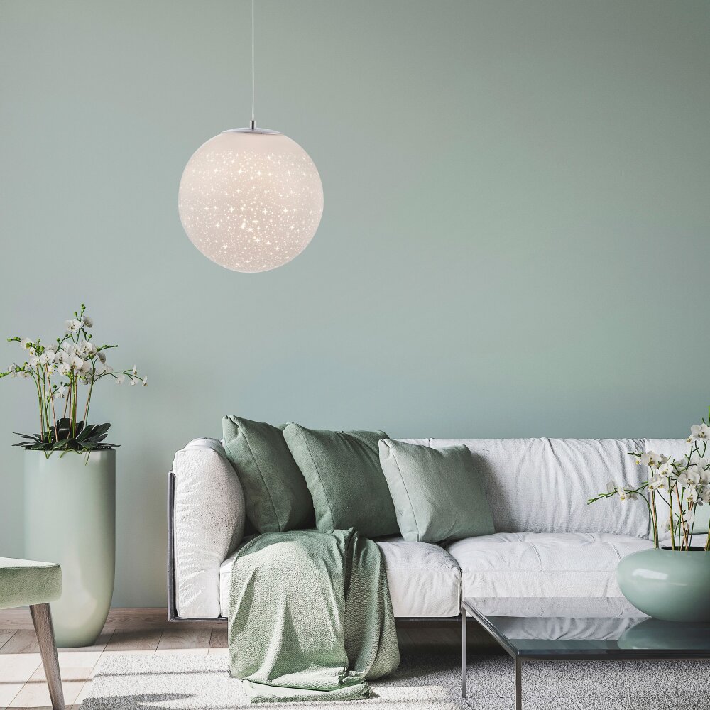Paul-Neuhaus BOLO Lámpara Colgante LED Plata, 1 luz main product photo