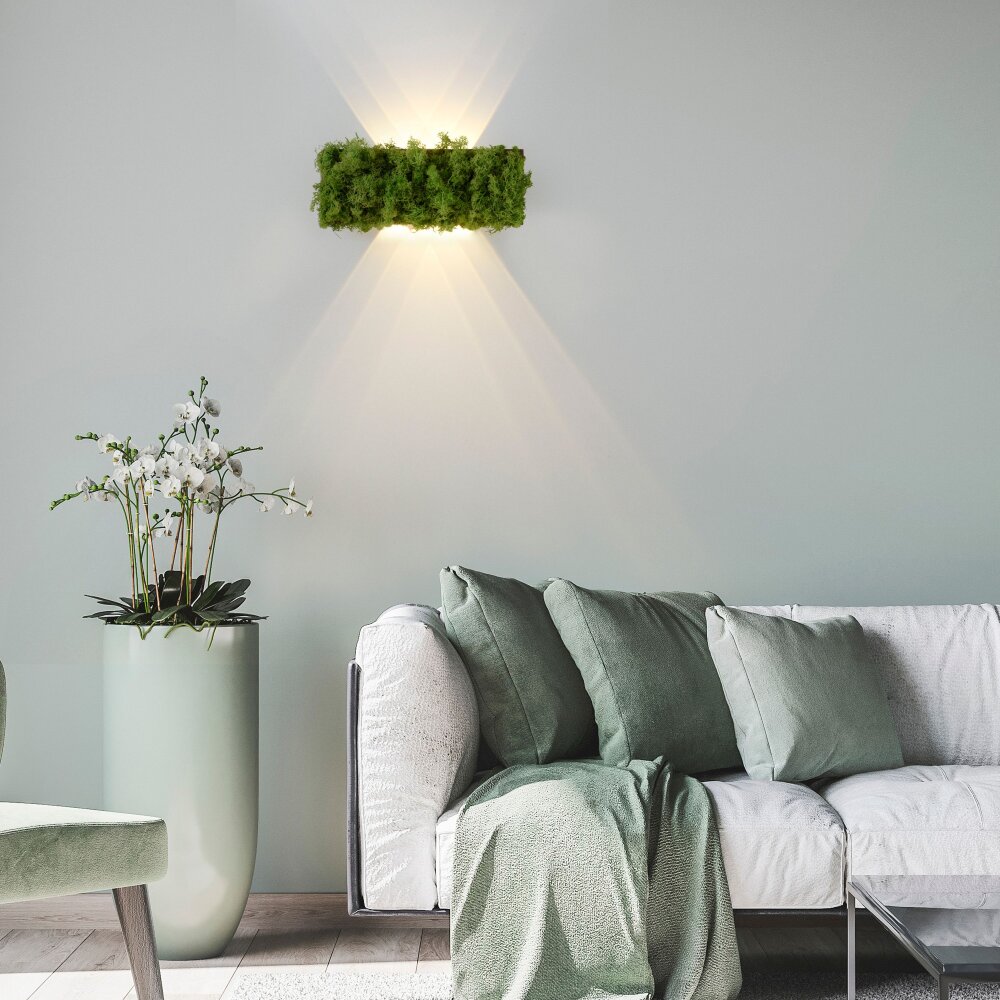 Leuchten-Direkt GREEN CARLO Aplique LED Plata, 6 luces main product photo