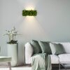 Leuchten-Direkt GREEN CARLO Aplique LED Plata, 6 luces