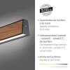 Paul-Neuhaus NANIA Lámpara Colgante LED Color madera, Negro, 1 luz