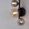 Paul-Neuhaus POPSICLE Aplique LED Negro, 3 luces