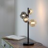 Paul-Neuhaus POPSICLE Lámpara de mesa LED Negro, 4 luces