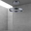 Paul-Neuhaus PURE E-CLIPSE Lámpara Colgante LED Gris, 2 luces, Mando a distancia