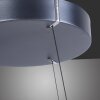 Paul-Neuhaus PURE E-CLIPSE Lámpara Colgante LED Gris, 2 luces, Mando a distancia