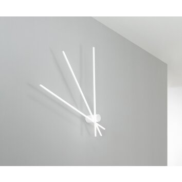 Lutec SHANGHAI Lámpara de Techo LED Blanca, 3 luces