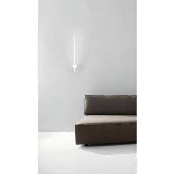 Lutec SHANGHAI Aplique LED Blanca, 1 luz