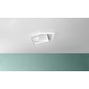 Lutec OVEST Lámpara de Techo LED Plata, Blanca, 1 luz