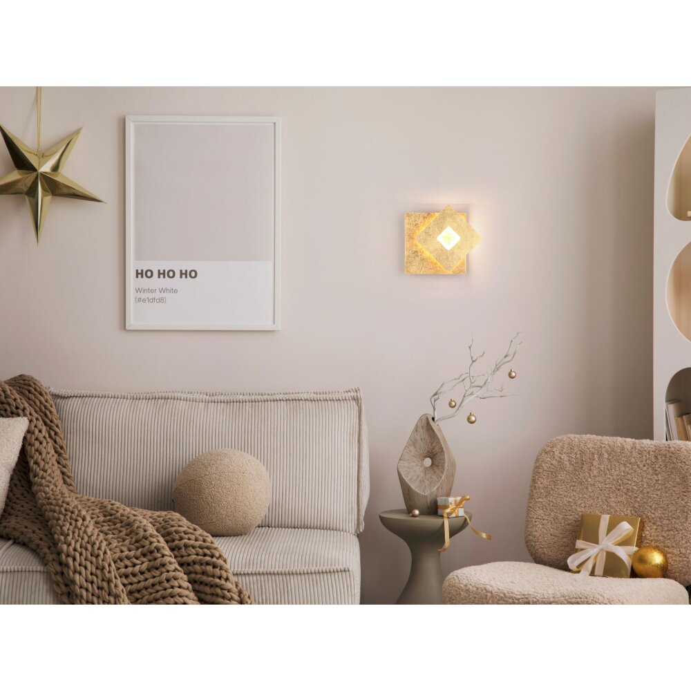 Trio LEANO Aplique LED dorado, 1 luz main product photo