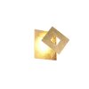 Trio LEANO Aplique LED dorado, 1 luz