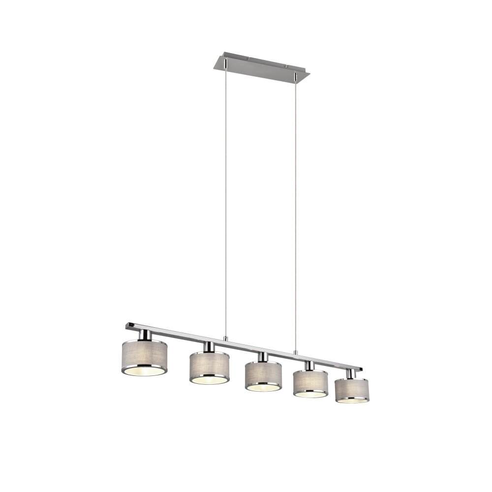 Trio KAPRUN Lámpara Colgante Cromo, 5 luces main product photo