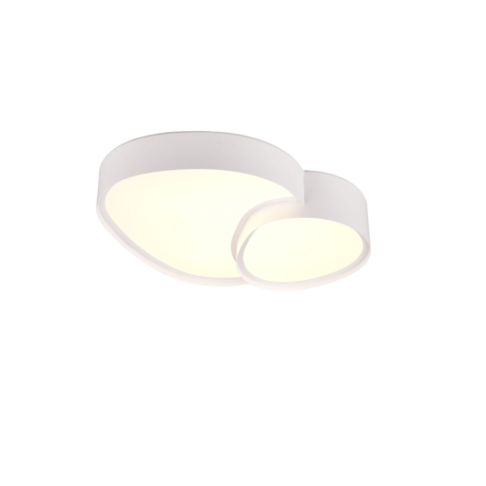 Trio RISE Lámpara de Techo LED Blanca, 1 luz, Mando a distancia main product photo