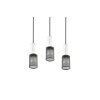 Trio TOSH Lámpara Colgante Negro, 3 luces