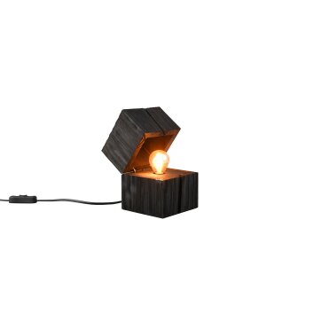 Trio TREASURE Lámpara de mesa LED Negro, 1 luz