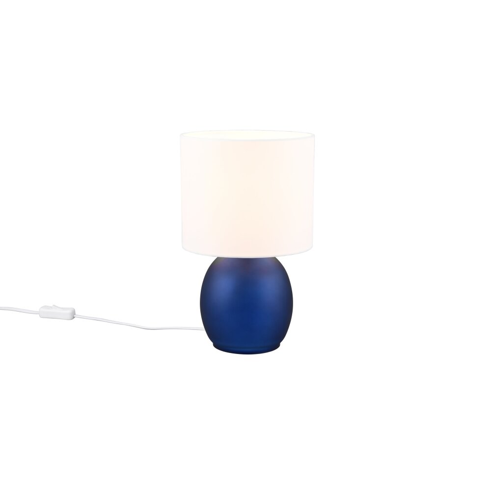 Trio VELA Lámpara de mesa Azul, 1 luz main product photo