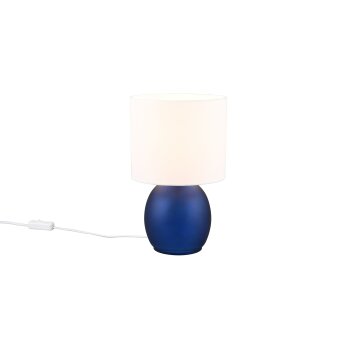 Trio VELA Lámpara de mesa Azul, 1 luz