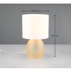 Trio VELA Lámpara de mesa Marrón, oro, 1 luz