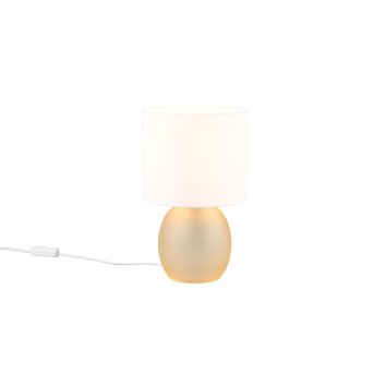 Trio VELA Lámpara de mesa Marrón, oro, 1 luz