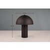 Reality SETA Lámpara de mesa Negro, 1 luz