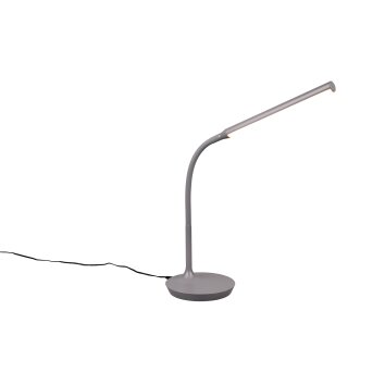 Reality TORO Lámpara de mesa LED Gris, 1 luz
