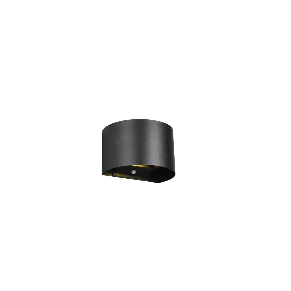 Reality TALENT Aplique para exterior LED Negro, 2 luces, Sensor de movimiento main product photo
