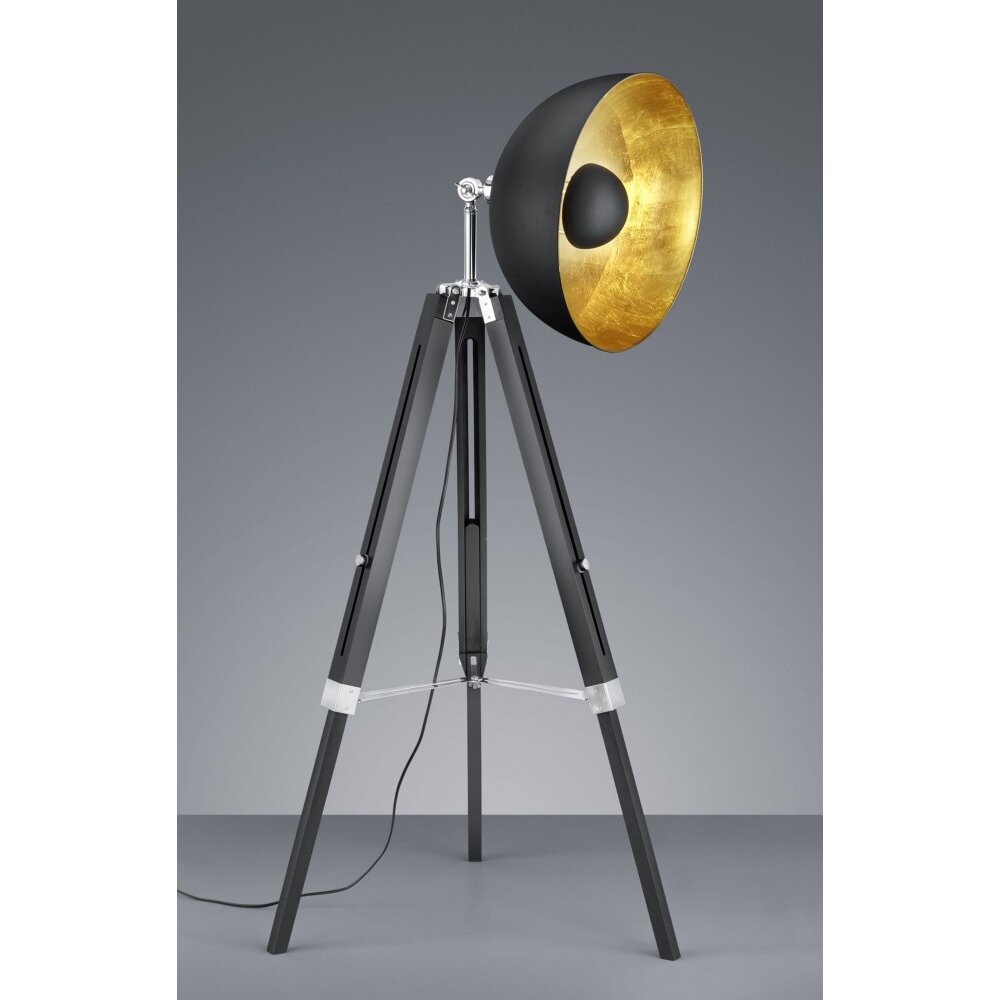 Trio LIÈGE Lámpara de pie Negro, 1 luz main product photo